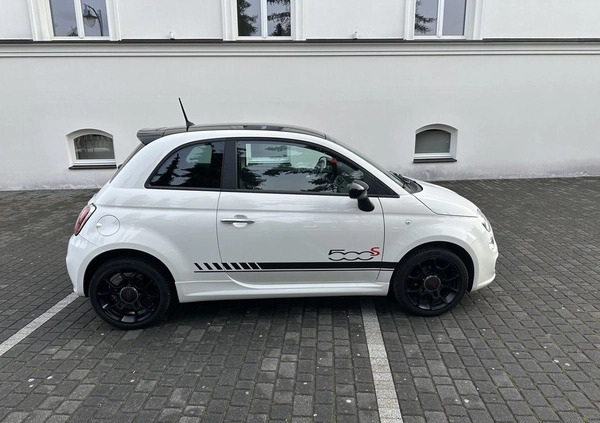 Fiat 500 cena 29900 przebieg: 135000, rok produkcji 2013 z Poznań małe 631